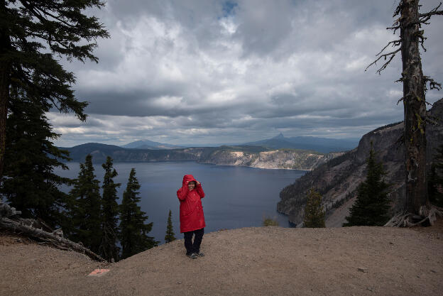 Crater Lake view from east rim