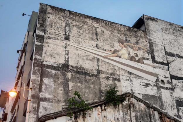 Ipoh downtown mural