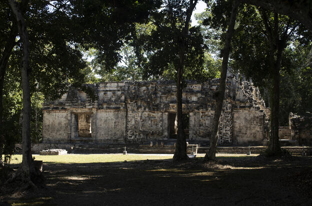 Maya ruins of Chicanna