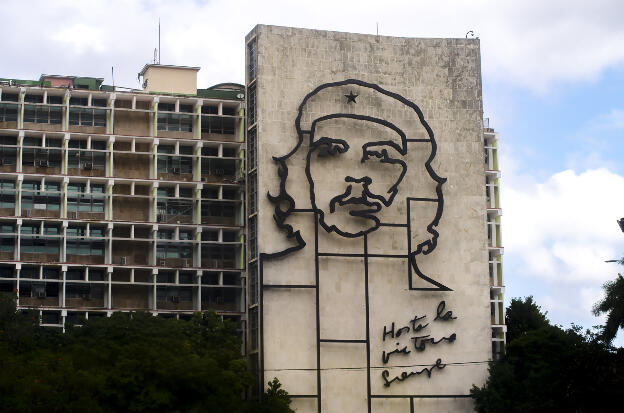 Ché Guevara monument at Plaza de la Revolucion, Havanna