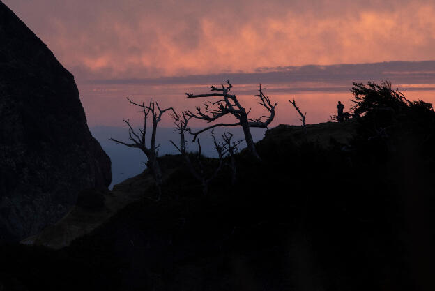 Oregon west coast: Sunset at Cape Kiwanda