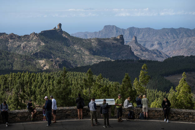 View from Pico de las Nieves