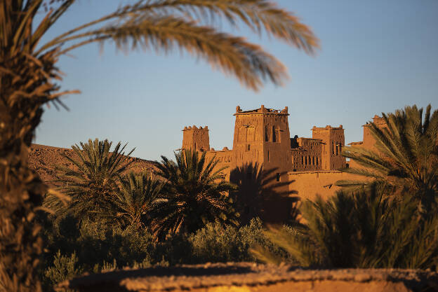 Ait Benhaddou in sunrise