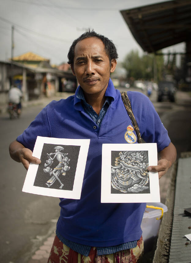Artist in Kintamani