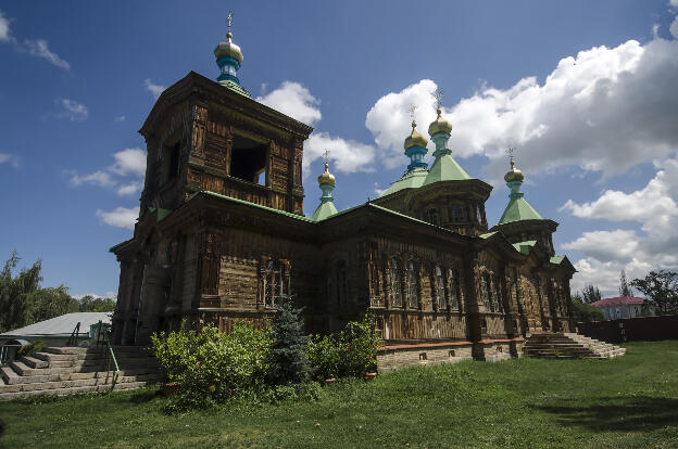 Russian orthodox church in Karakol