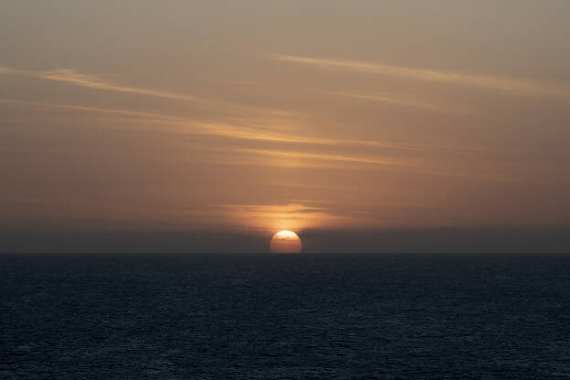 Sunet near Faro de Punta Sardina