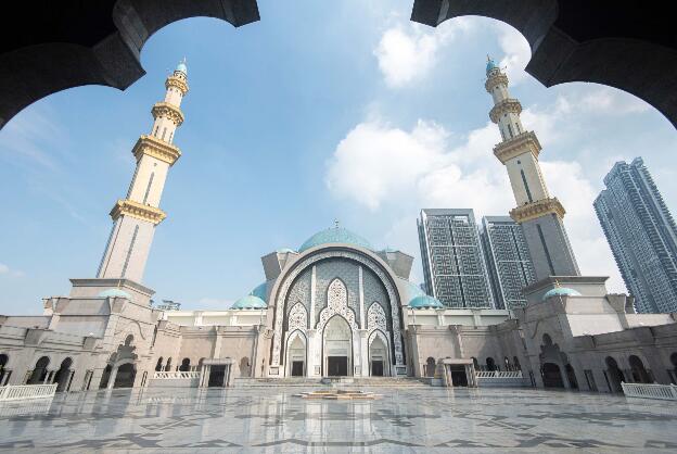 Masjid Wilayah Persekutuan (The Federal Territory Mosque), Kuala Lumpur
