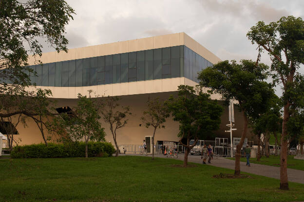 Kaohsiung, Taiwan: Weiwuying, National Center for Art and Culture with Opera stage, theater stage, and concert hall in one large building