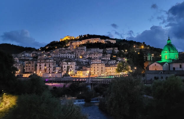 View onto the old town of Cosenza