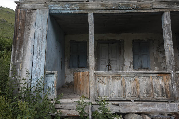 Old house in Adishi, Svaneti