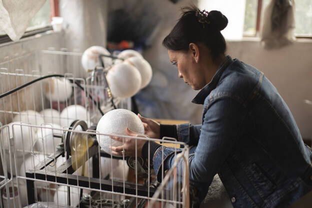 Ball factory in Monguí