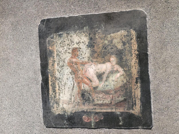 Antique painting in Pompei