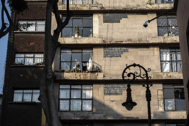 Building in Centro Historico, Mexico City