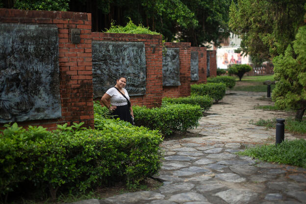 Tainan, Taiwan: Garden of Fort Zeelandia