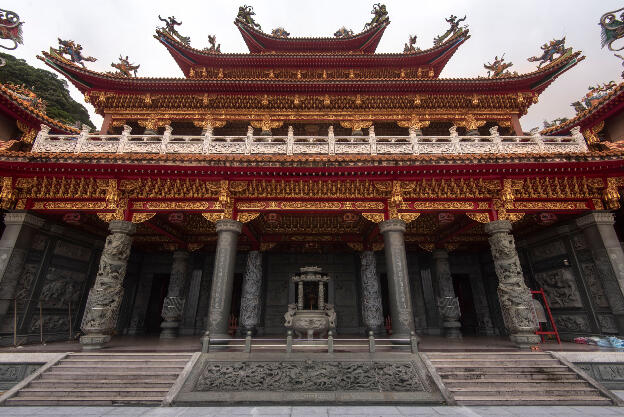 Jiufen, Taiwan: Qingyun temple