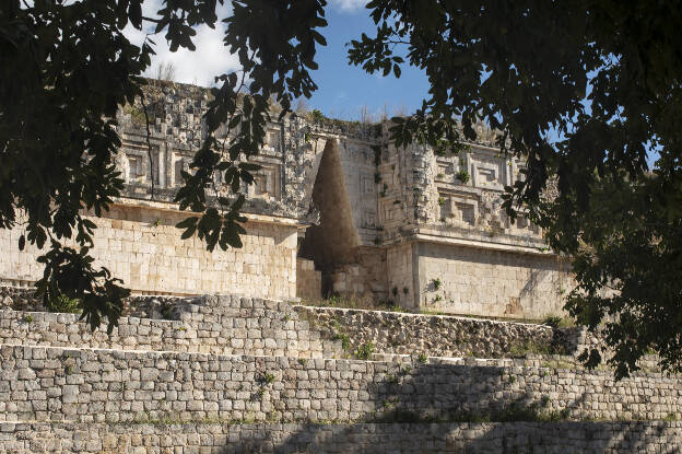 Maya ruins of Uxmal 