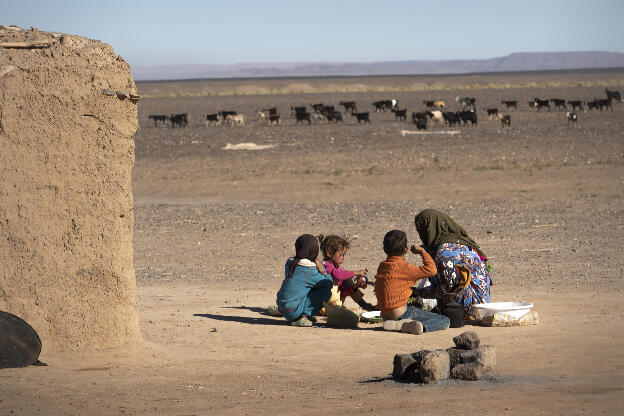 Merzouga desert: Nomadic camp