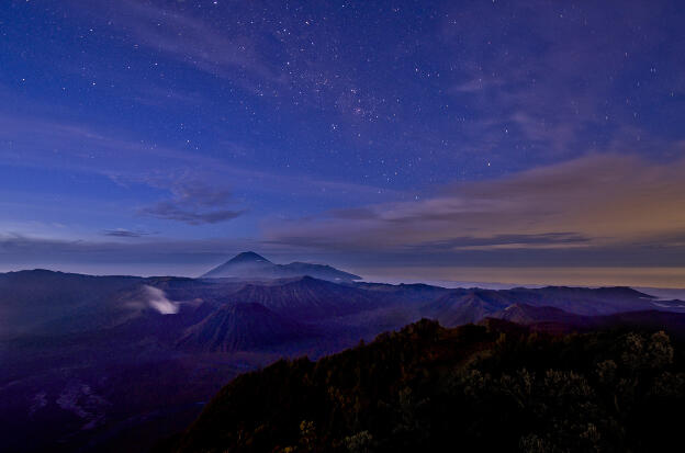 Morning over Mount Bromo