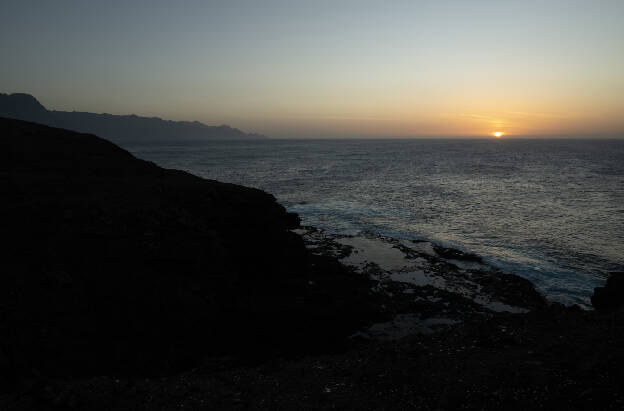 Sunet near Faro de Punta Sardina