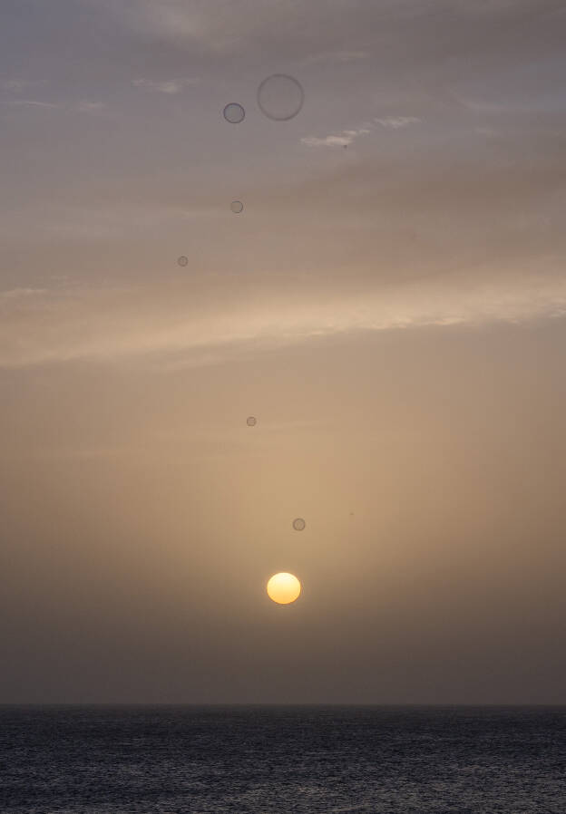 Soap Bubbles in Meloneras