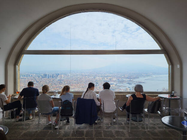 Castel Sant’Elmo: View over Napoli