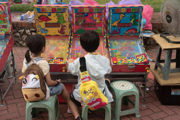 Tainan, Taiwan: Market around Fort Zeelandia