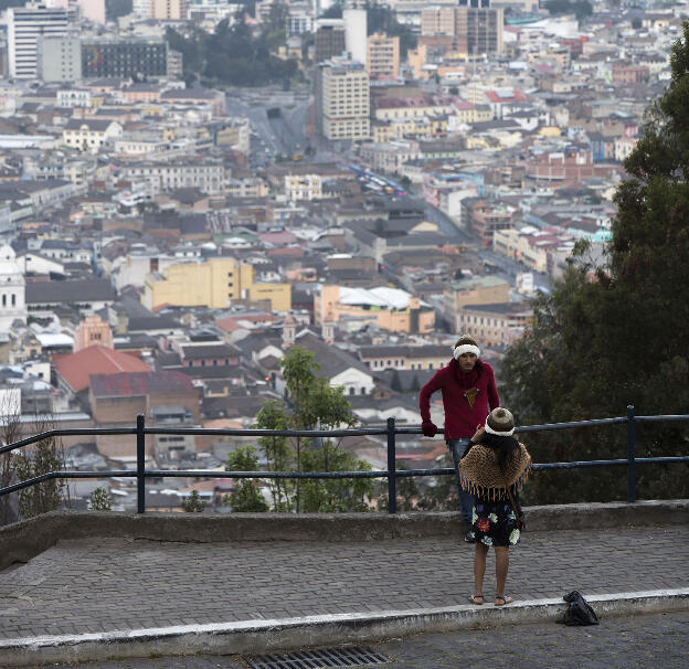 Quito - View from Loma El Panecillo