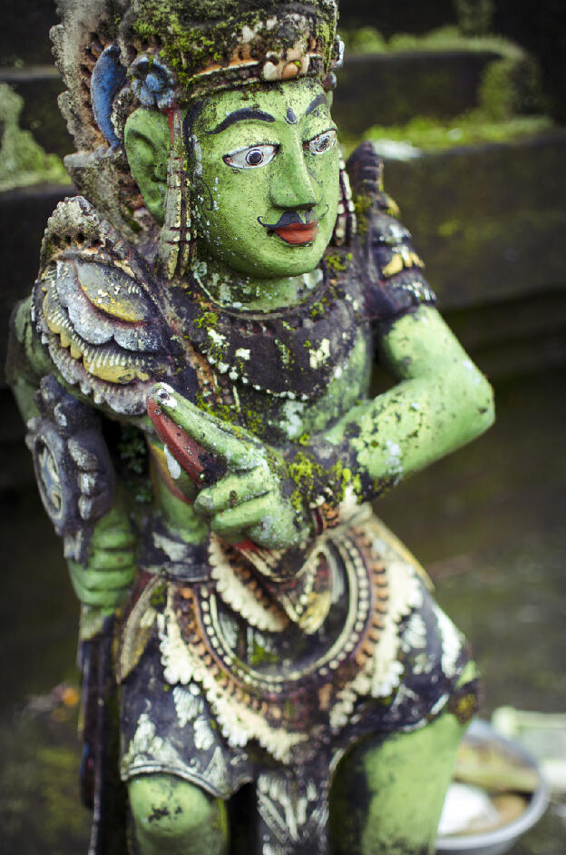 Temple figure in Kintamani