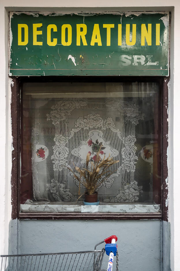Old shop window, Bucharest
