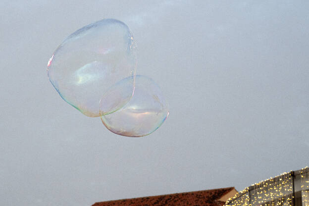 Soap Bubbles in Meloneras